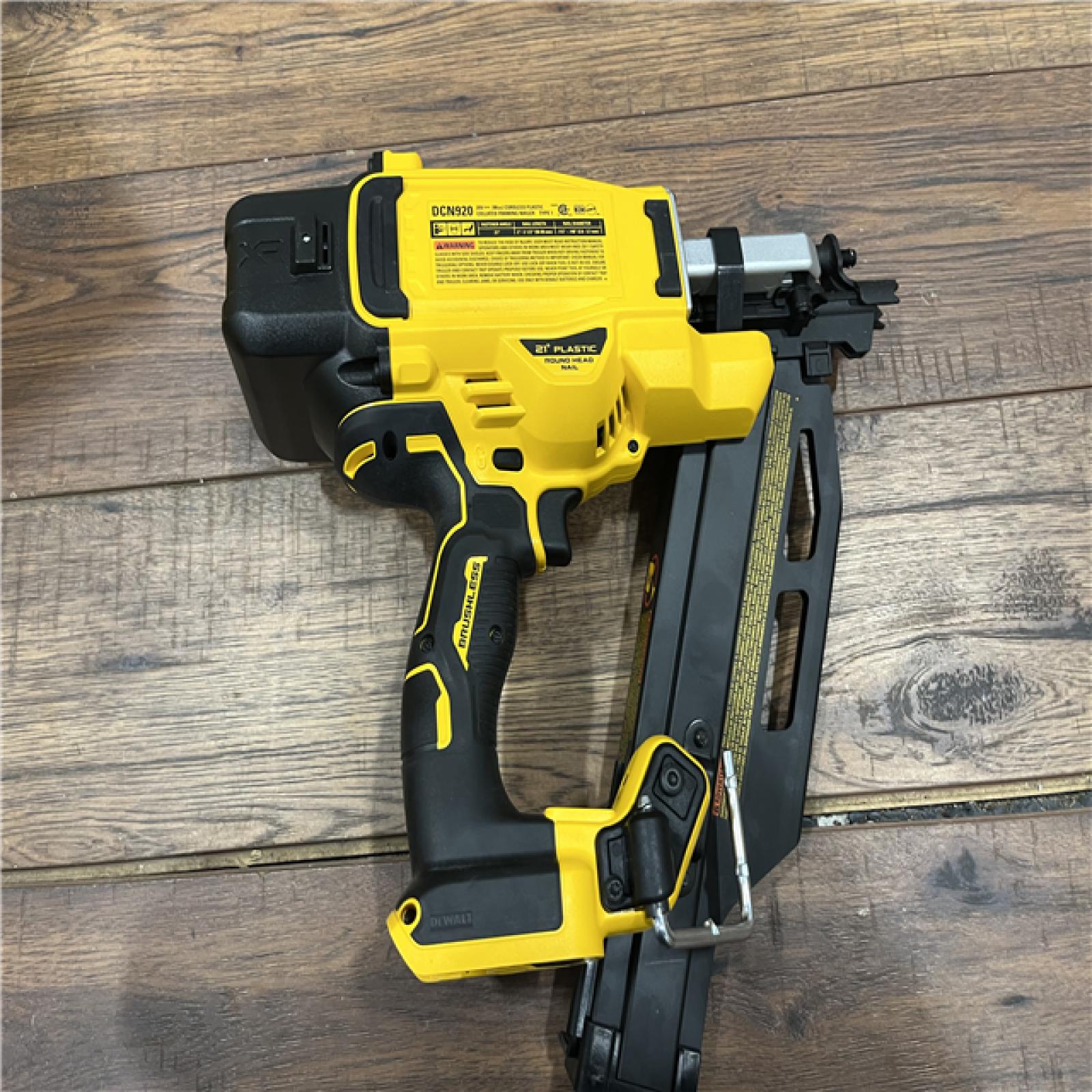 AS-IS DEWALT 20-Volt 21Â° Cordless Framing Nailer (Tool-Only)