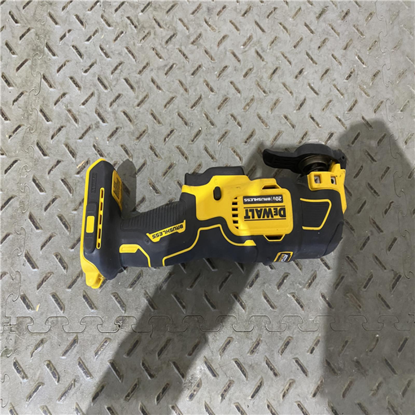 Houston location AS-IS DEWALT ATOMIC 20V MAX Cordless Brushless Oscillating Multi Tool (Tool Only)