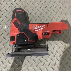 Houston location AS-IS Milwaukee M18 FUEL 18 Volt Lithium-Ion Brushless Barrel Grip Cordless Jig Saw (Bare Tool)