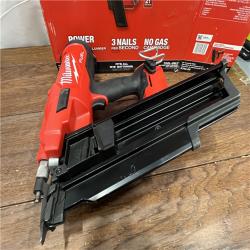 AS-IS Restored Milwaukee 2744-20 M18 FUEL 3-1/2 in. 18-Volt 21-Degree Lithium-Ion Brushless Cordless Framing Nailer (Tool-Only) (Refurbished)