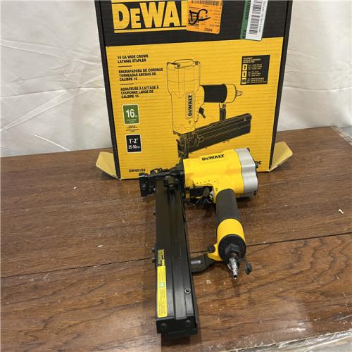 AS-ISDeWalt 16 Gauge 1 Crown 2 Lathing Stapler