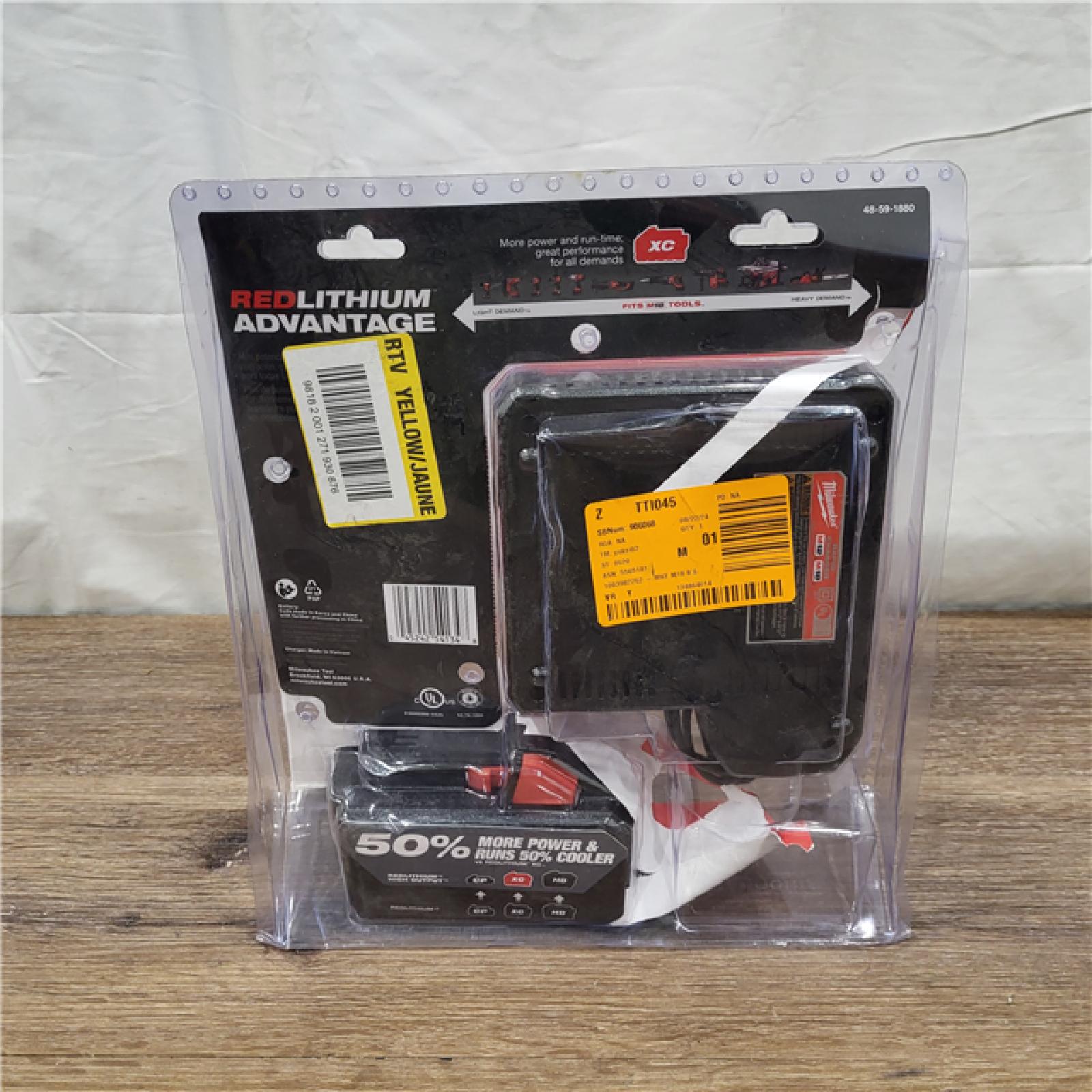 NEW Milwaukee M18 18-Volt Lithium-Ion HIGH OUTPUT Starter Kit