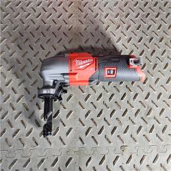 HOUSTON LOCATION - AS-IS (APPEARS LIKE NEW) Milwaukee M12 FUEL Brushless Cordless 16 Gauge Variable Speed Nibbler (Tool Only)