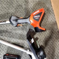 HOUSTON LOCATION - AS-IS Echo EFORCE 56V 16 in. Brushless Cordless Battery String Trimmer with 2.5Ah Battery and Charger - DSRM-2100