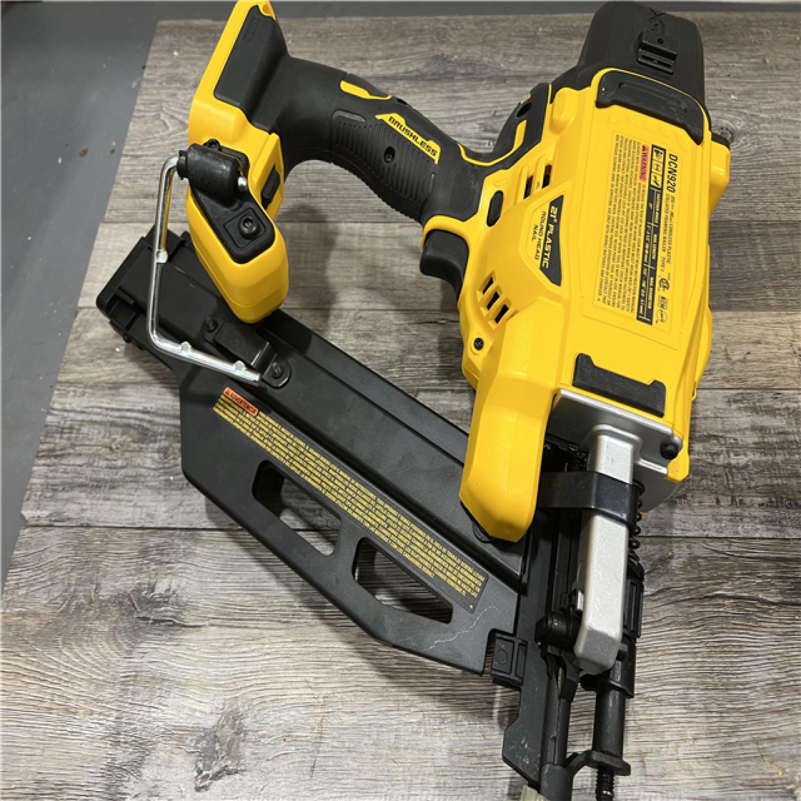 AS-IS DEWALT 20-Volt 21Â° Cordless Framing Nailer (Tool-Only)