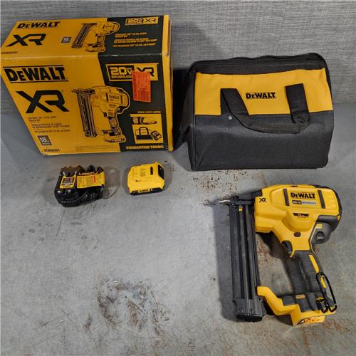 HOUSTON LOCATION - AS-IS DEWALT 20V MAX XR 18 Gauge Brad Nailer Kit