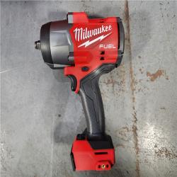 HOUSTON LOCATION - AS-IS (APPEARS LIKE NEW) Milwaukee M18 1/2 in. Cordless Brushless High Torque Impact Wrench Kit (Battery & Charger)