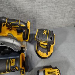 HOUSTON LOCATION - AS-IS Dewalt 20-Volt MAX ToughSystem Lithium-Ion 5-Tool Cordless Combo Kit