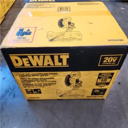 California NEW Dewalt 7-1/4 Cordless Sliding Compound Miter Saw Kit