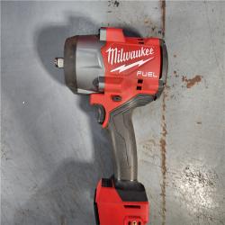 HOUSTON LOCATION - AS-IS Milwaukee M18 1/2 in. Cordless Brushless High Torque Impact Wrench Kit (Battery & Charger)