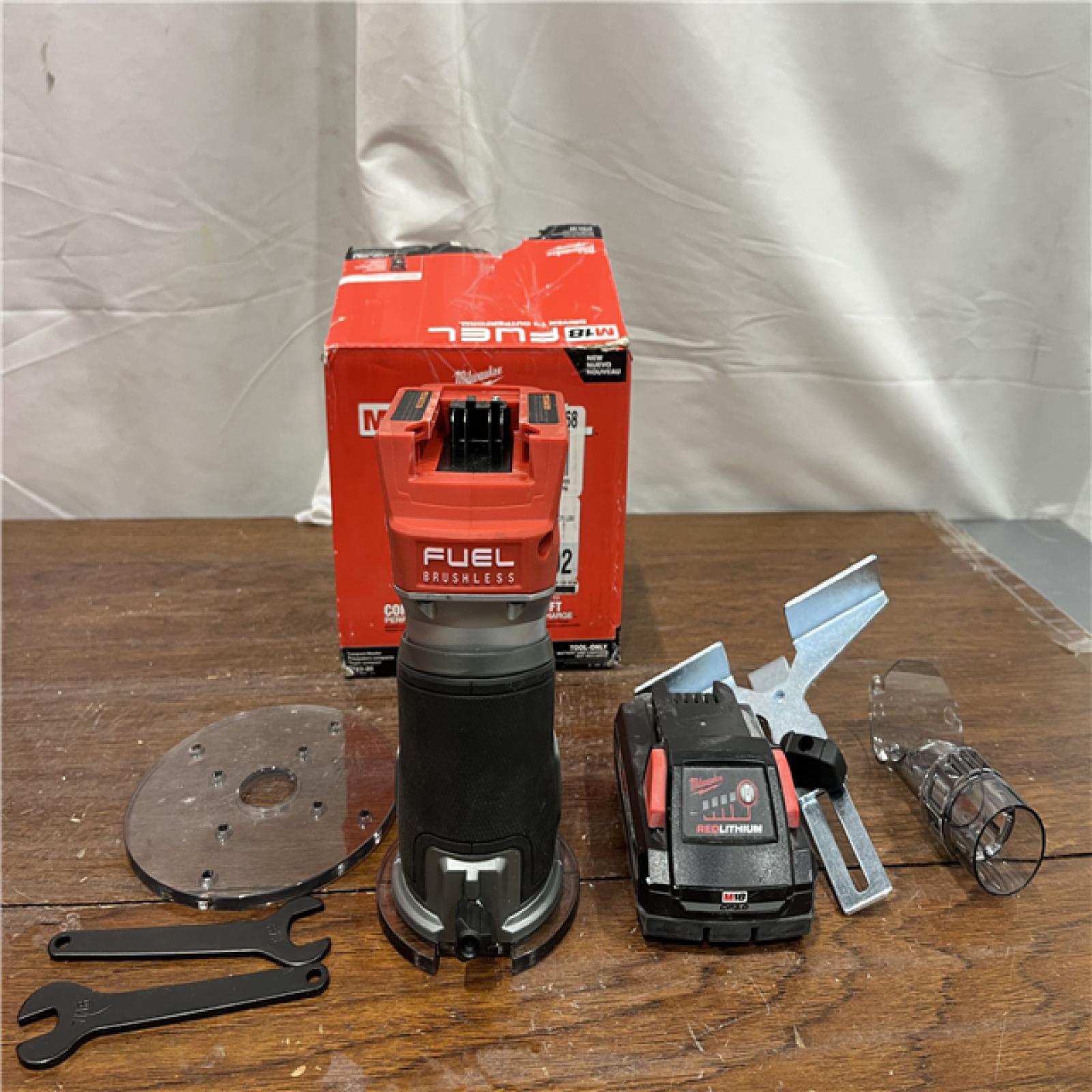 AS-ISMilwaukee M18 FUEL Compact Router Bare