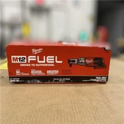 NEW! - Milwaukee M12 FUEL 12V Lithium-Ion Brushless Cordless 1/2 in. Ratchet (Tool-Only)