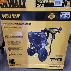 California NEW DeWalt 4400 PSI 4.0 GPM  Professional Gas Pressure Washer