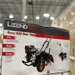 DALLAS LOCATION - Legend Force 20 212 cc Gas Rear Tine Garden Tiller