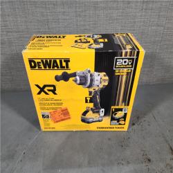 HOUSTON LOCATION - AS-IS DEWALT 20V XR Lithium-Ion Cordless Hammer Drill Kit with 8.0 Ah Battery, Charger (NO KIT BAG)