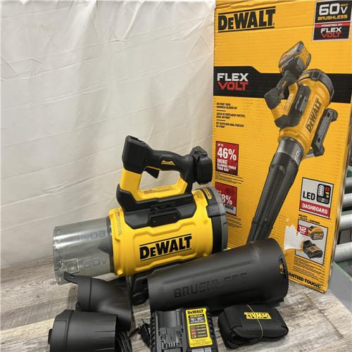 AS-IS DEWALT FLEXVOLT 60V MAX 160 MPH 760 CFM Brushless Cordless  and Charger