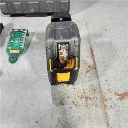 HOUSTON LOCATION - AS-IS DEWALT 20V Green Cross Line Laser Level (Tool-Only)