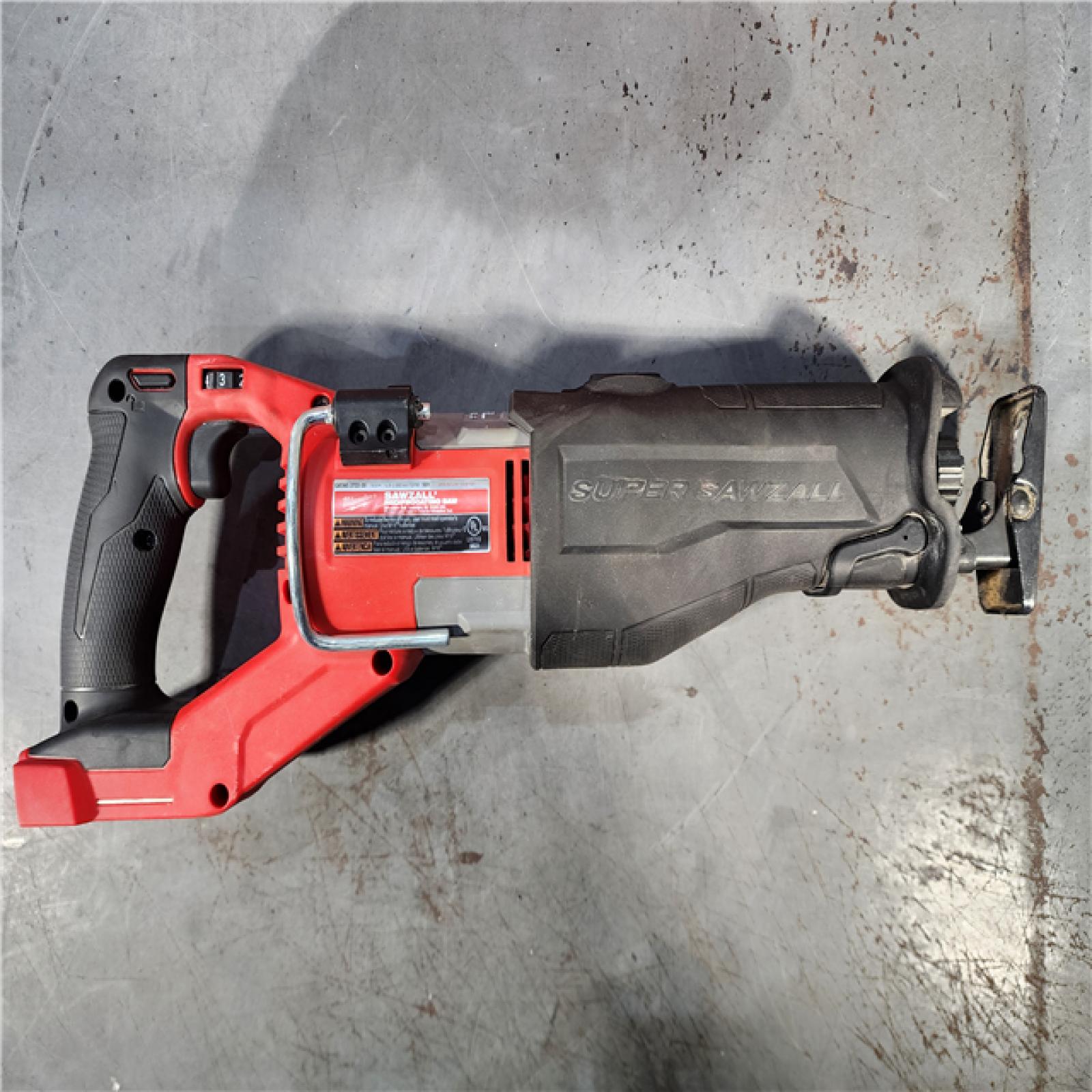 HOUSTON LOCATION - AS-IS Milwaukee M18 Fuel 18V Brushless Super Sawzall Reciprocating Saw 2722-20 (Bare Tool)