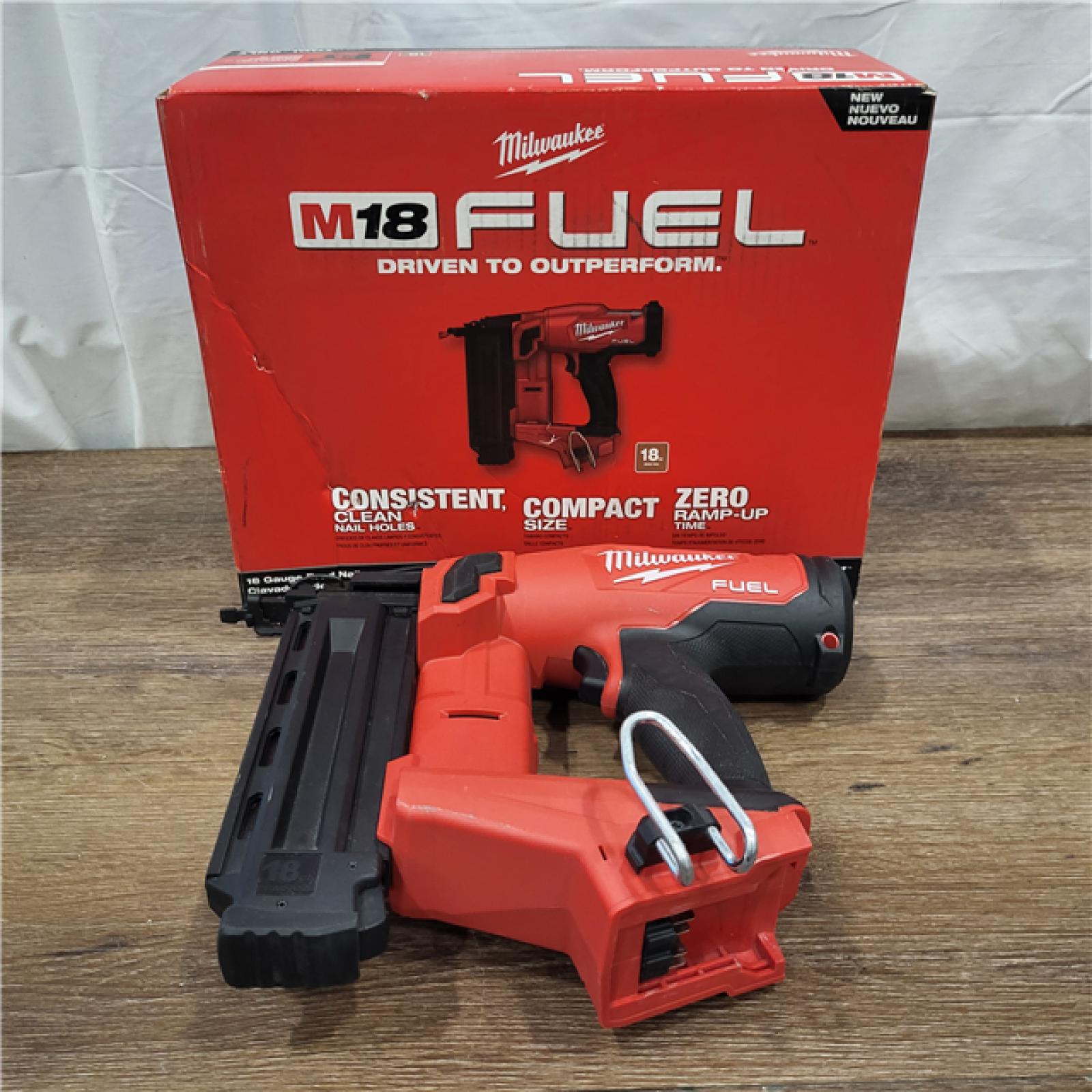 AS-IS Milwaukee M18 Fuel 18V Brushless 18-Gauge Brad Nailer 2746-20 (Bare Tool)