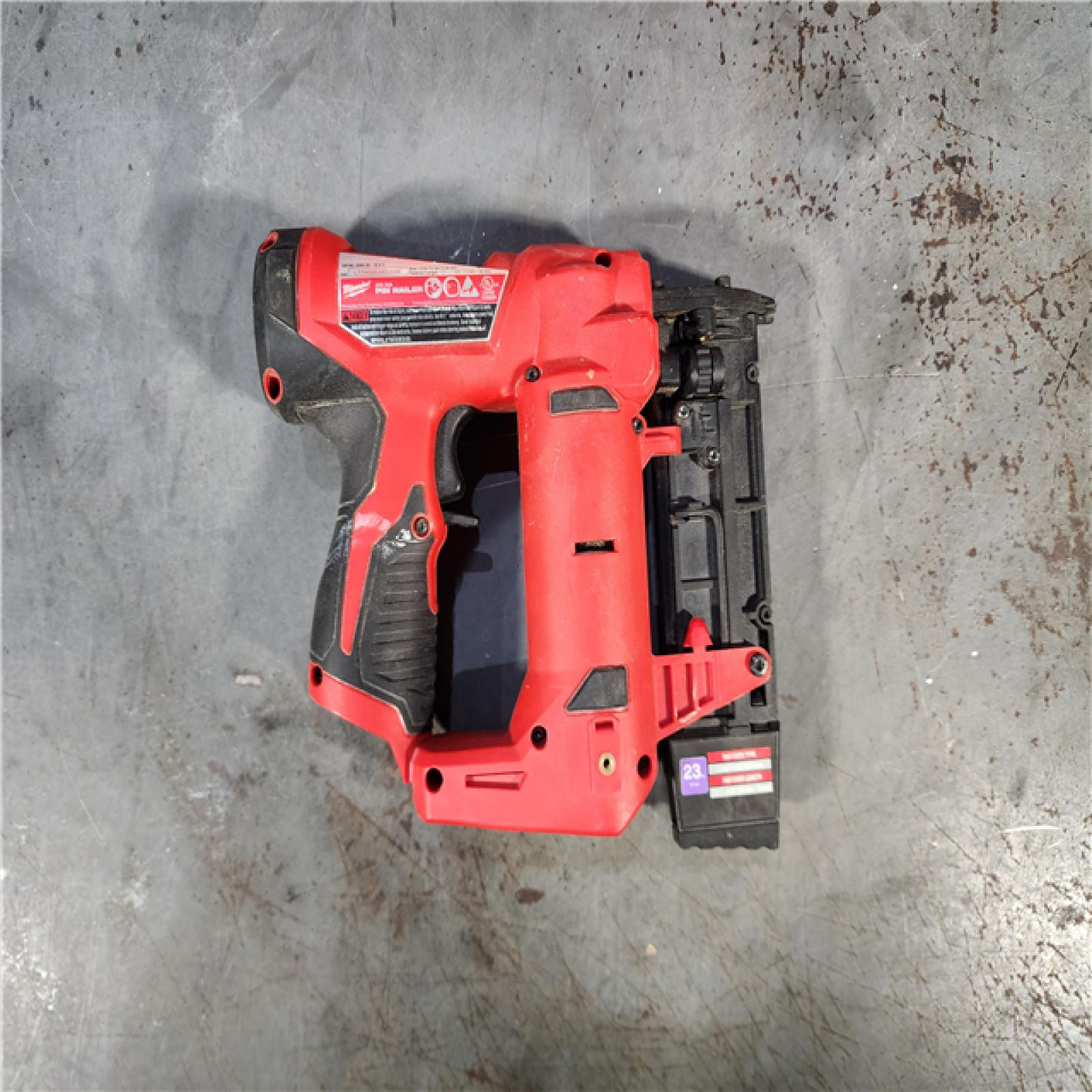 HOUSTON LOCATION - AS-IS Milwaukee 2540-20 12V 23 Gauge Cordless Pin Nailer (Tool Only)