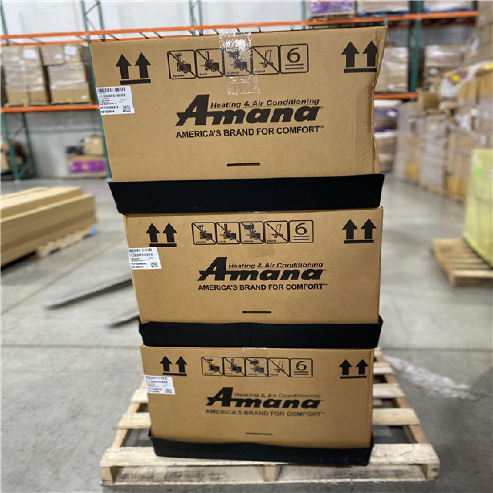 DALLAS LOCATION - Amana 12,000 Btu 230v 30a Standard High Efficiency Ptac PALLET -(3 UNITS)