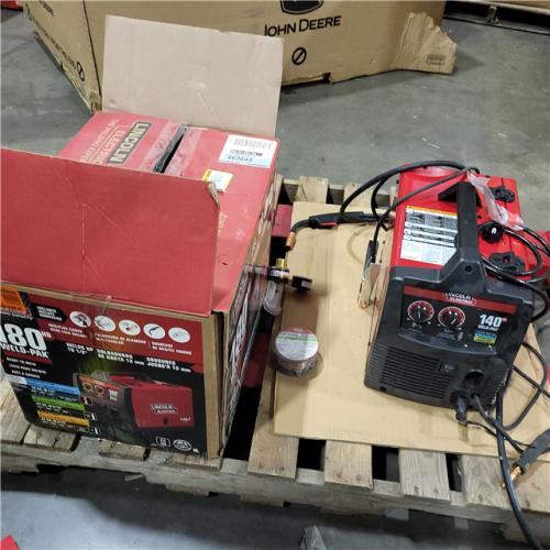 Dallas Location - As-Is Lincoln Electric Weld Pak 140 HD Wire-Feed Welder (Lot Of 2)