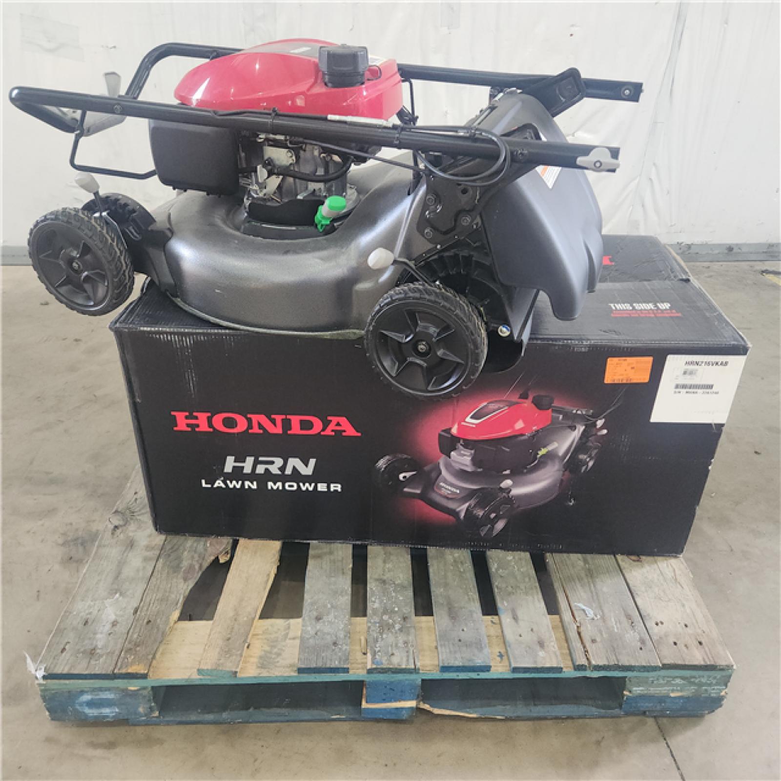 Houston Location - AS-IS Honda Lawn Mower HRN216