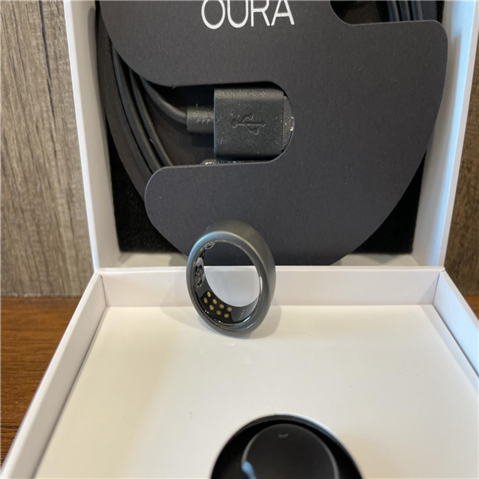 AS-IS Oura Ring Gen3 - Horizon - Size 8 - Stealth