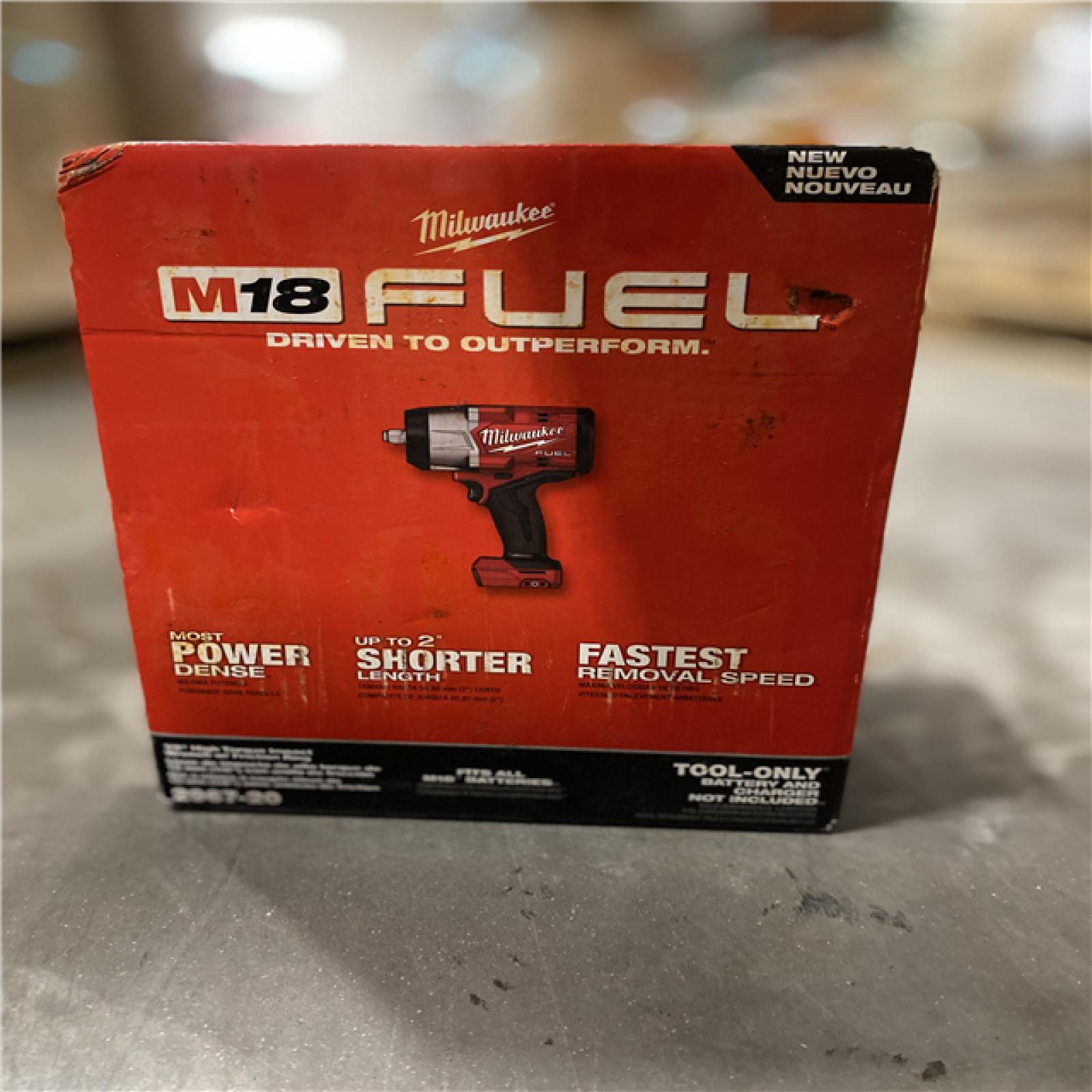 NEW! - Milwaukee M18 FUEL 18V Lithium-Ion Brushless Cordless 1/2 in. Impact Wrench with Friction Ring (Tool-Only)