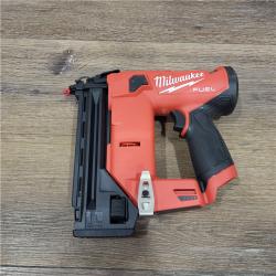 AS-IS M12 FUEL 12-Volt Lithium-Ion Brushless Cordless 18-Guage Compact Brad Nailer (Tool Only)