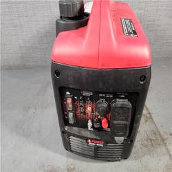 HOUSTON LOCATION - AS-IS 1500-Watt Recoil Start Gasoline Powered Ultra-Light Inverter Generator with 60cc OHV Engine and CO Sensor Shutdown