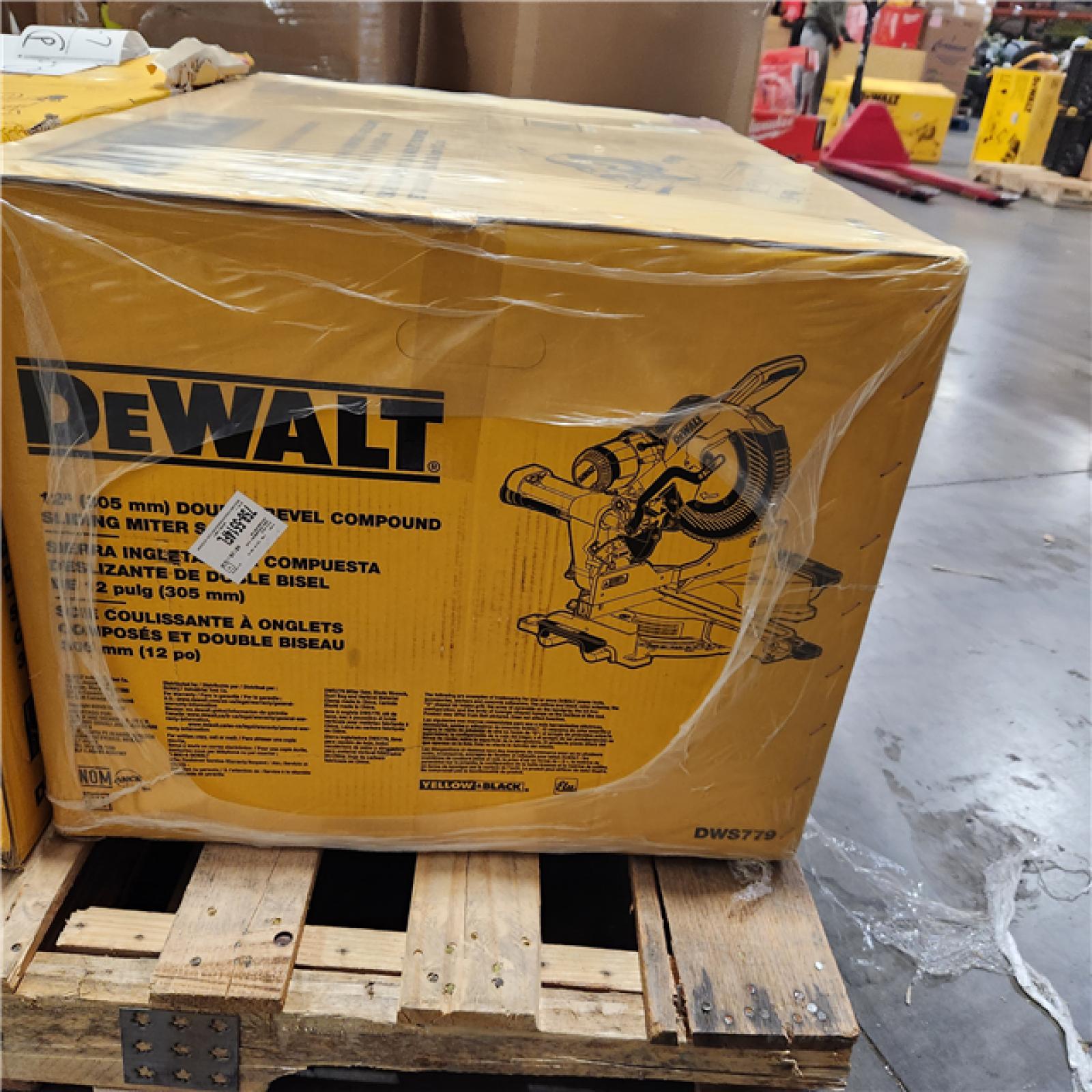 Dallas Location - NEW- DEWALT 12-in 15-Amp Dual Bevel Sliding Compound Corded Miter Saw