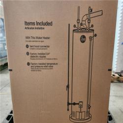 Phoenix Location RHEEM Residential Gas Water Heater: Natural Gas, Low NOx, 50 gal, 38,000 BTU, 61.25 in Ht