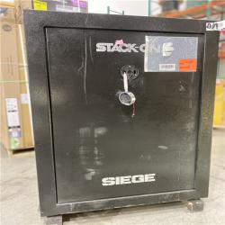 DALLAS LOCATION -STACK-ON Siege 72-Gun Fireproof with Electronic Lock Gun Safe, Black