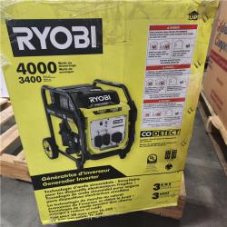 Dallas Location - As-Is Ryobi 4000-Watt Inverter Generator