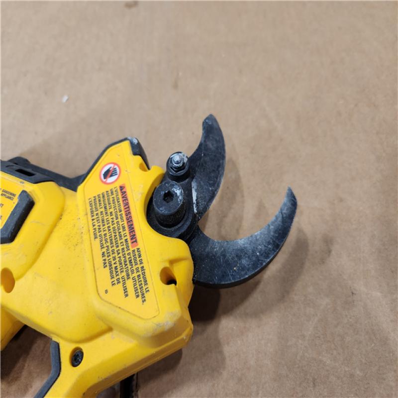 AS IS DEWALT 20V MAX Cordless Battery Powered Pruner Tool Only