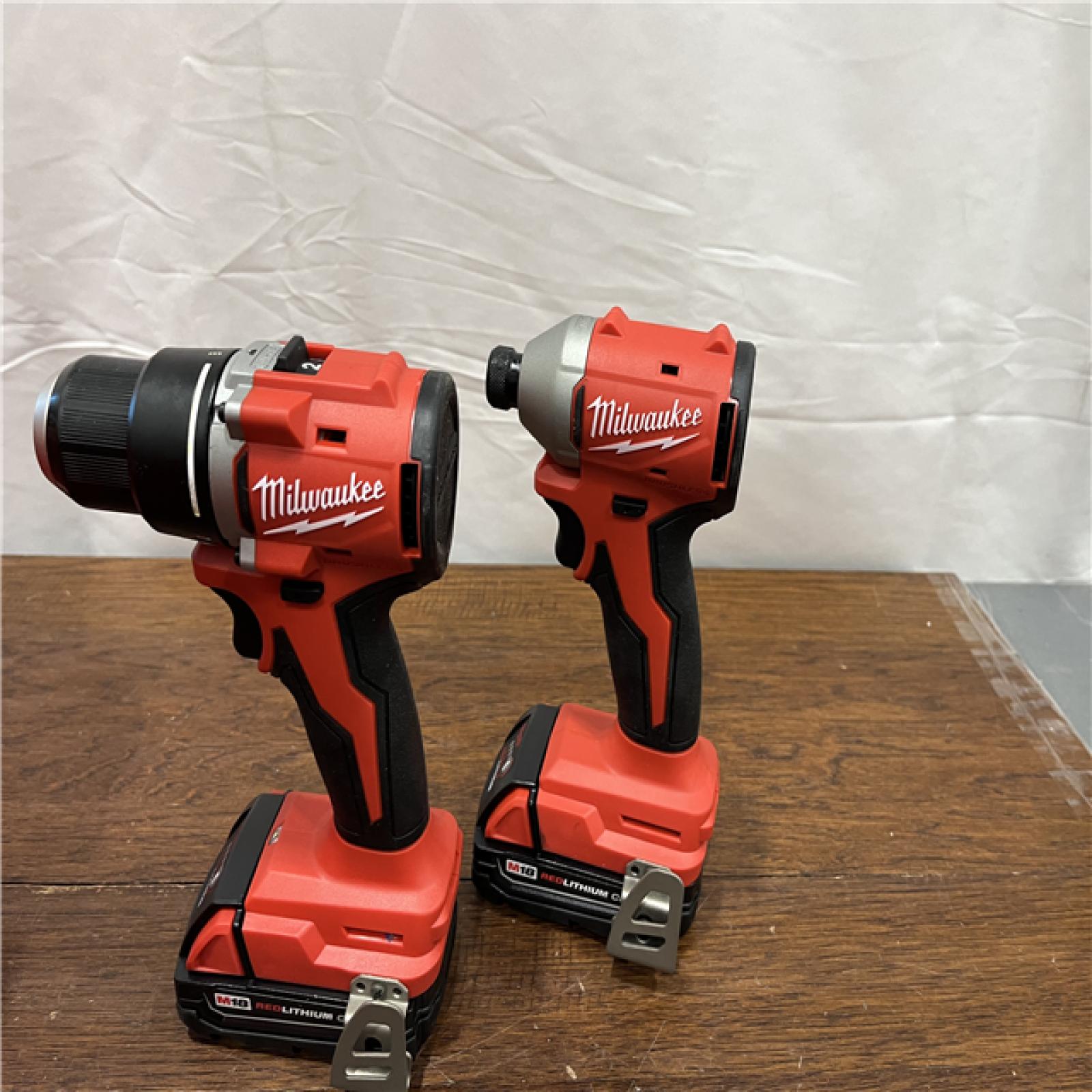 AS-ISMilwaukee M18 Compact Brushless 2-Tool Combo Kit