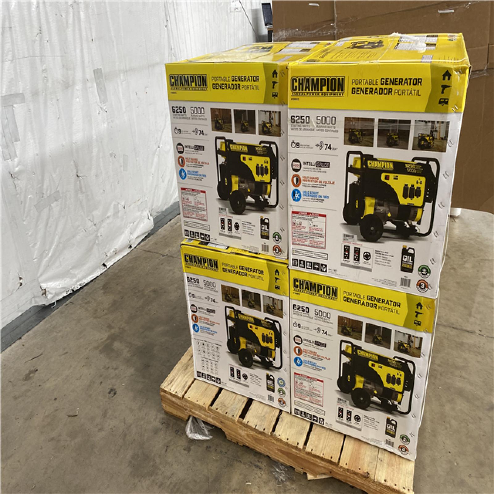 Houston Location AS IS - Champion Generator 6250 Watts