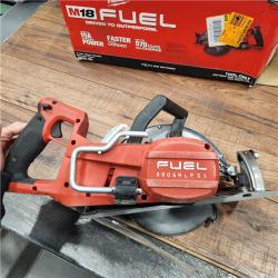 AS-IS Milwaukee 2830-20 Rear Handle Circular Saw M18 FUEL 7-1/4  Cordless Brushless Tool Only