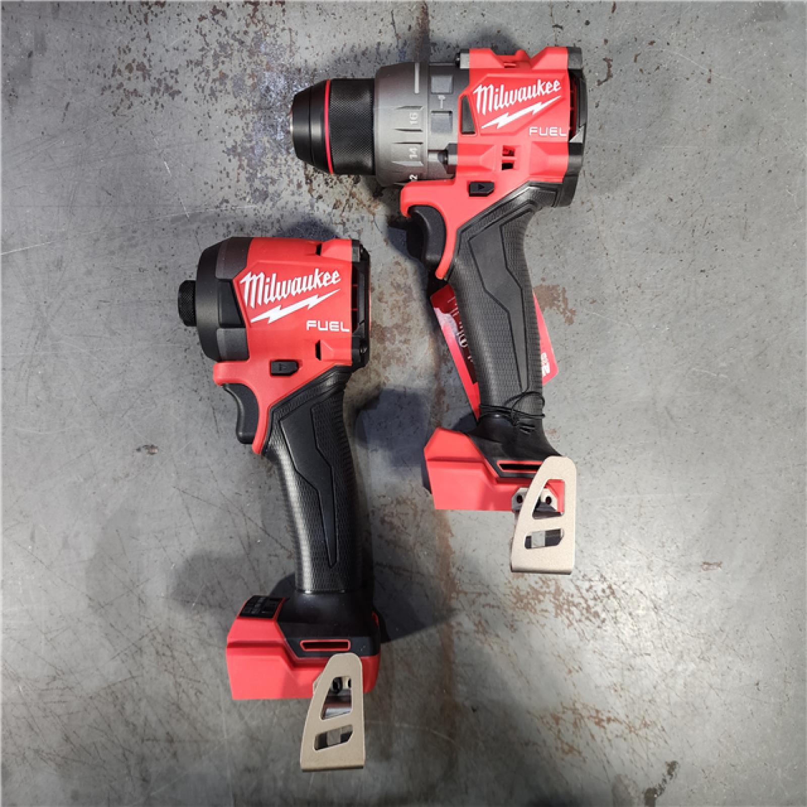 HOUSTON LOCATION - AS-IS (APPEARS LIKE NEW) M18 FUEL 18V Lithium-Ion Brushless Cordless Hammer Drill and Impact Driver Combo Kit (2-Tool) with 2 Batteries