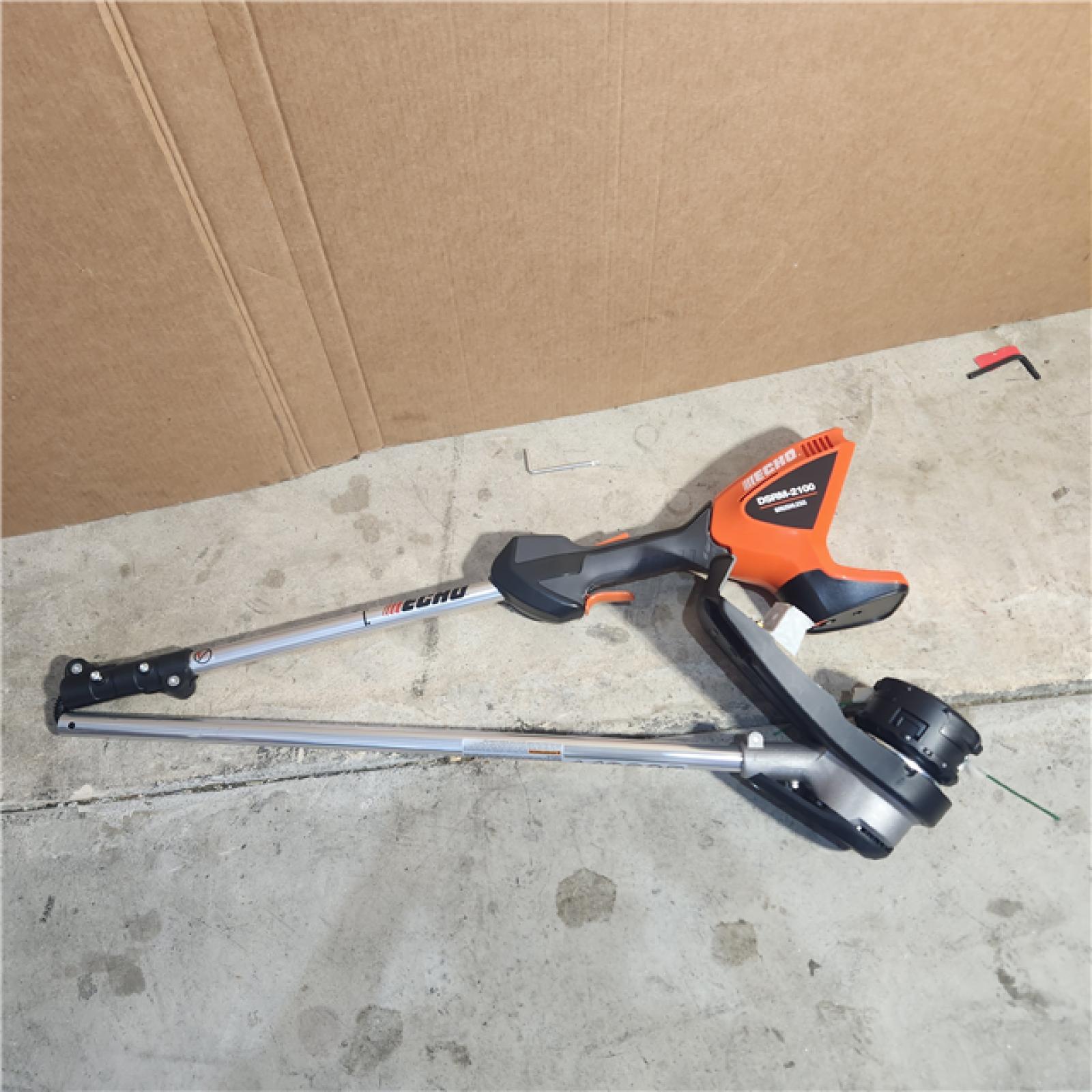 Houston location AS-IS EFORCE 56V 16 in. Brushless Cordless Battery String Trimmer NO BATTERY NO CHARGER