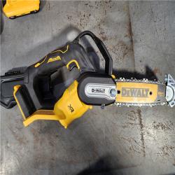 HOUSTON LOCATION - AS-IS Dewalt 20V Max 8  Pruning Chainsaw Brushless Cordless Kit