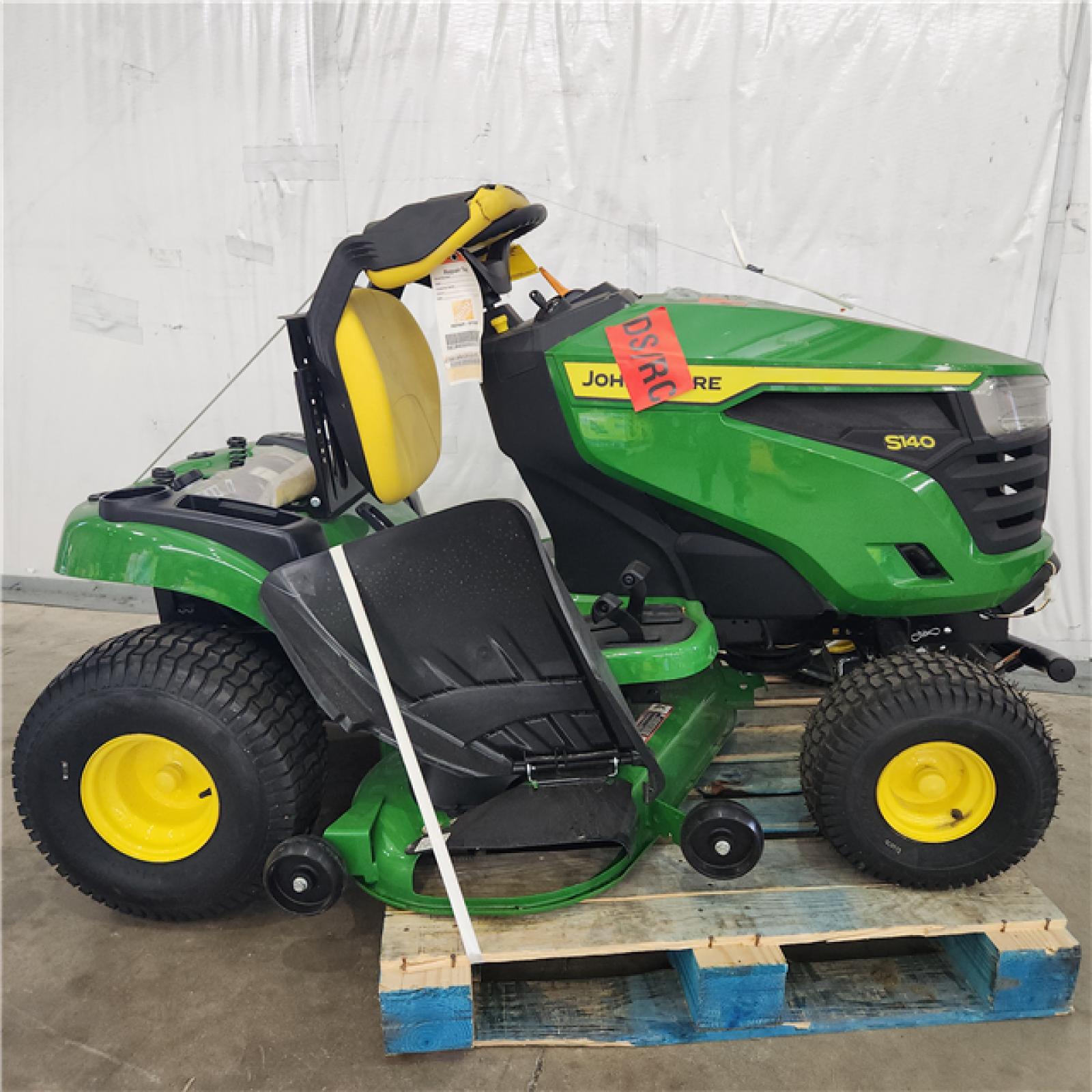 Houston Location - AS-IS John Deere S140 48'' in. Riding Mower