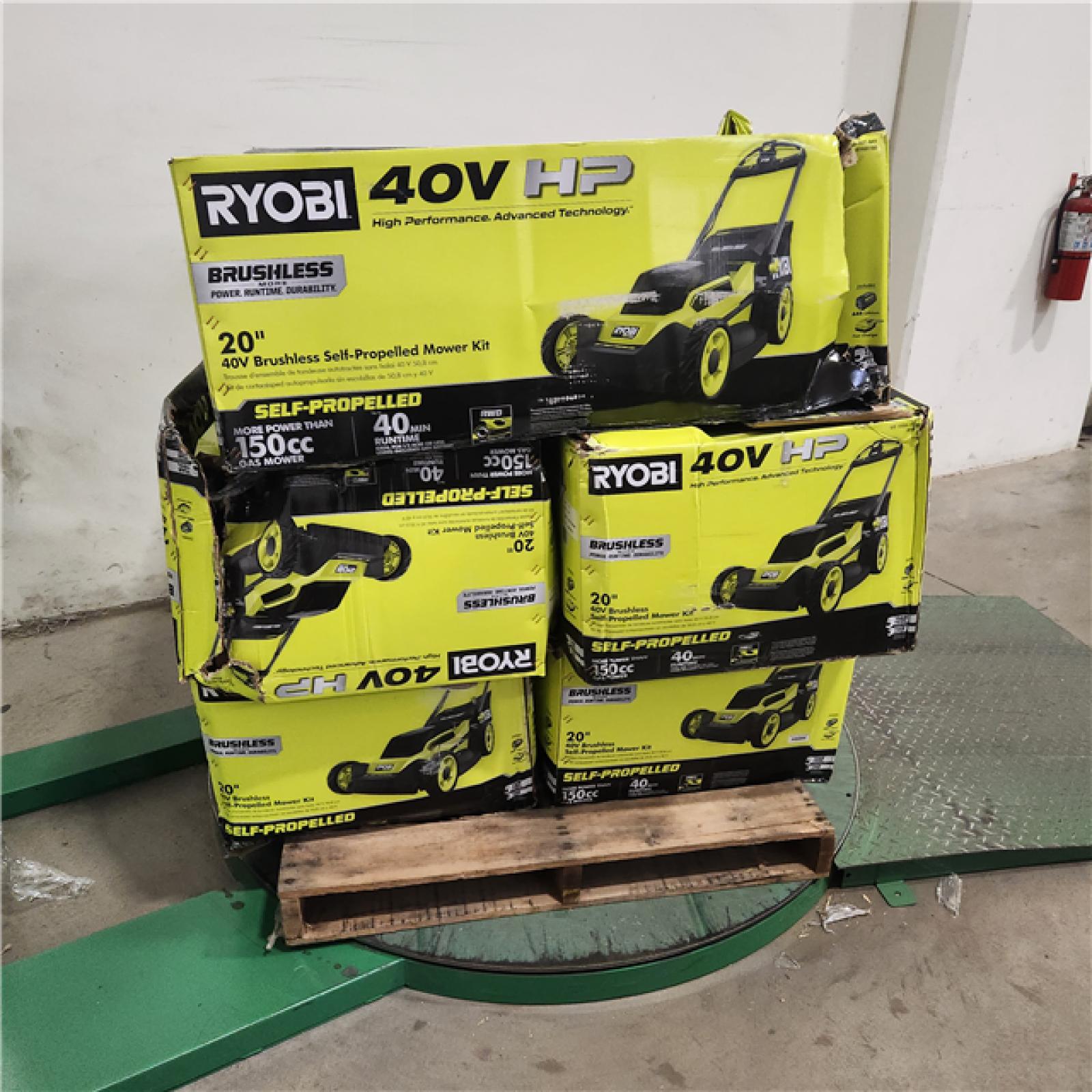 Dallas Location - As-Is 40V HP BRUSHLESS 20 SELF-PROPELLED LAWN MOWER(Lot Of 6)