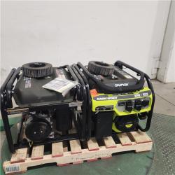 Dallas Location - As-Is RYOBI 6,500-Watt Gasoline Powered Portable Generator(Lot Of 2)