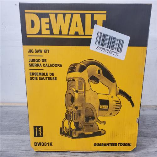 Phoenix Location NEW Dewalt 6.5 Amp Corded Variable Speed Jig Saw Kit with Kit Box DW331K