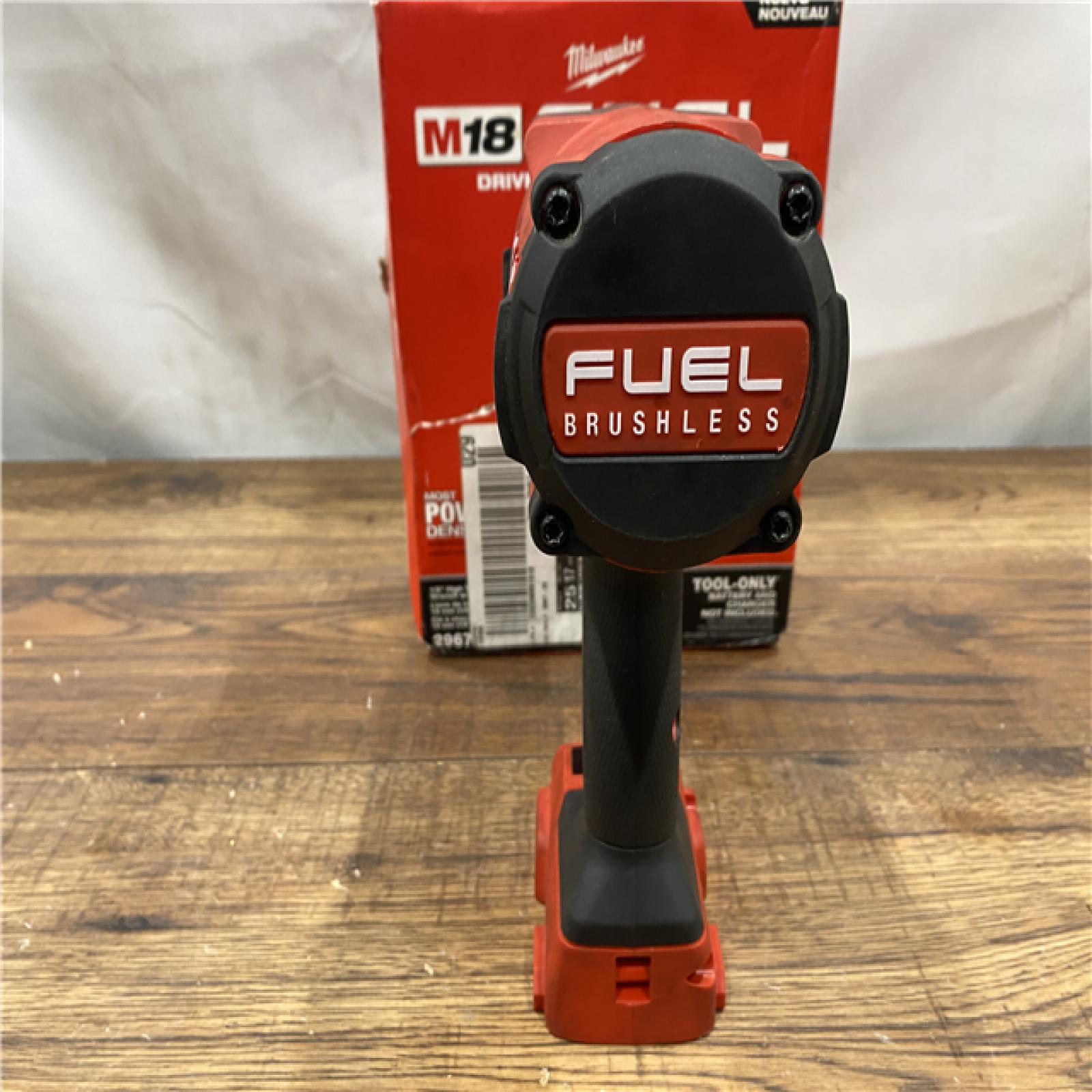 AS IS Milwaukee M18 FUEL 18V Lithium-Ion Brushless Cordless 1/2 in. Impact Wrench with Friction Ring (Tool-Only)