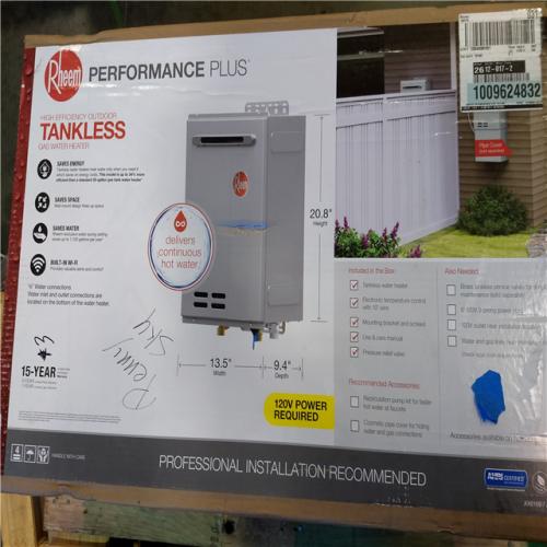 Rheem tankless gas water heater