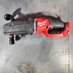 HOUSTON LOCATION - AS-IS Milwaukee M18 FUEL Brushless Cordless SUPER HAWG 7/16 in. Right Angle Drill (Tool-Only)