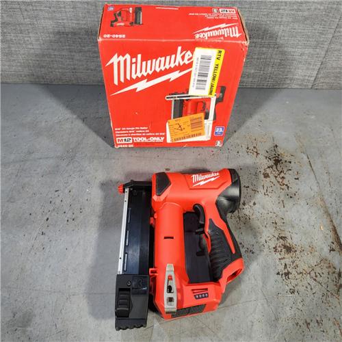 HOUSTON LOCATION - AS-IS Milwaukee 2540-20 12V 23 Gauge Cordless Pin Nailer (Tool Only)